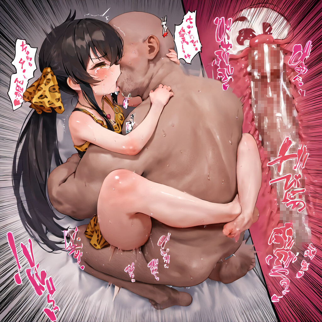 [全彩CG][自费购买]被大叔圈养的少女