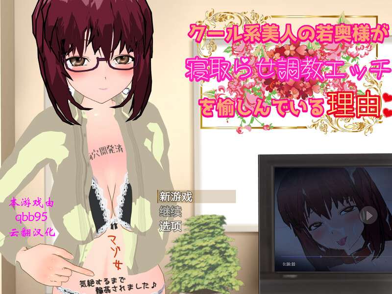 [RPG/NTR/PC] クール系美人の若奥様が寝取らせOエッチを愉しんでいる理由 内置AI汉化+CG [540M/百度/夸克]