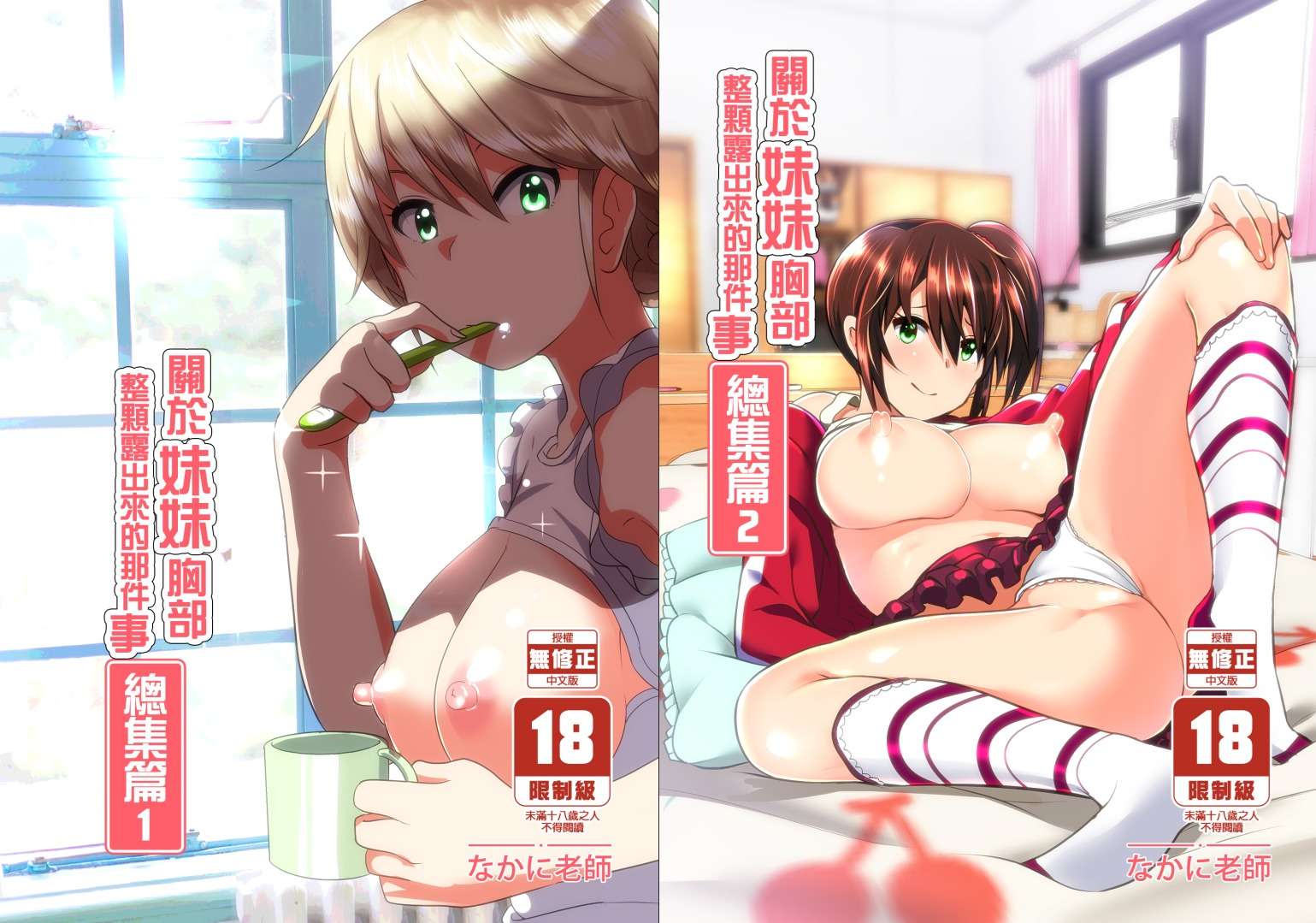 [本子/步兵/195MB][すぺ (なかに)] 妹のおっぱいがまるだしだった話 總集篇1-2關於妹妹胸部整顆露出來的那件事