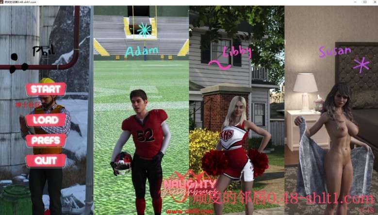 欧美SLG/AIGPT汉化/动态顽皮的邻居 Naughty Neighbours v0.48PC+安卓/3.57G