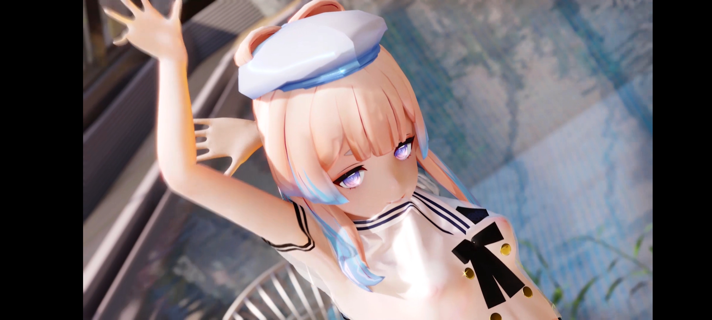 3DMMD原神--珊瑚宫心海.高质量