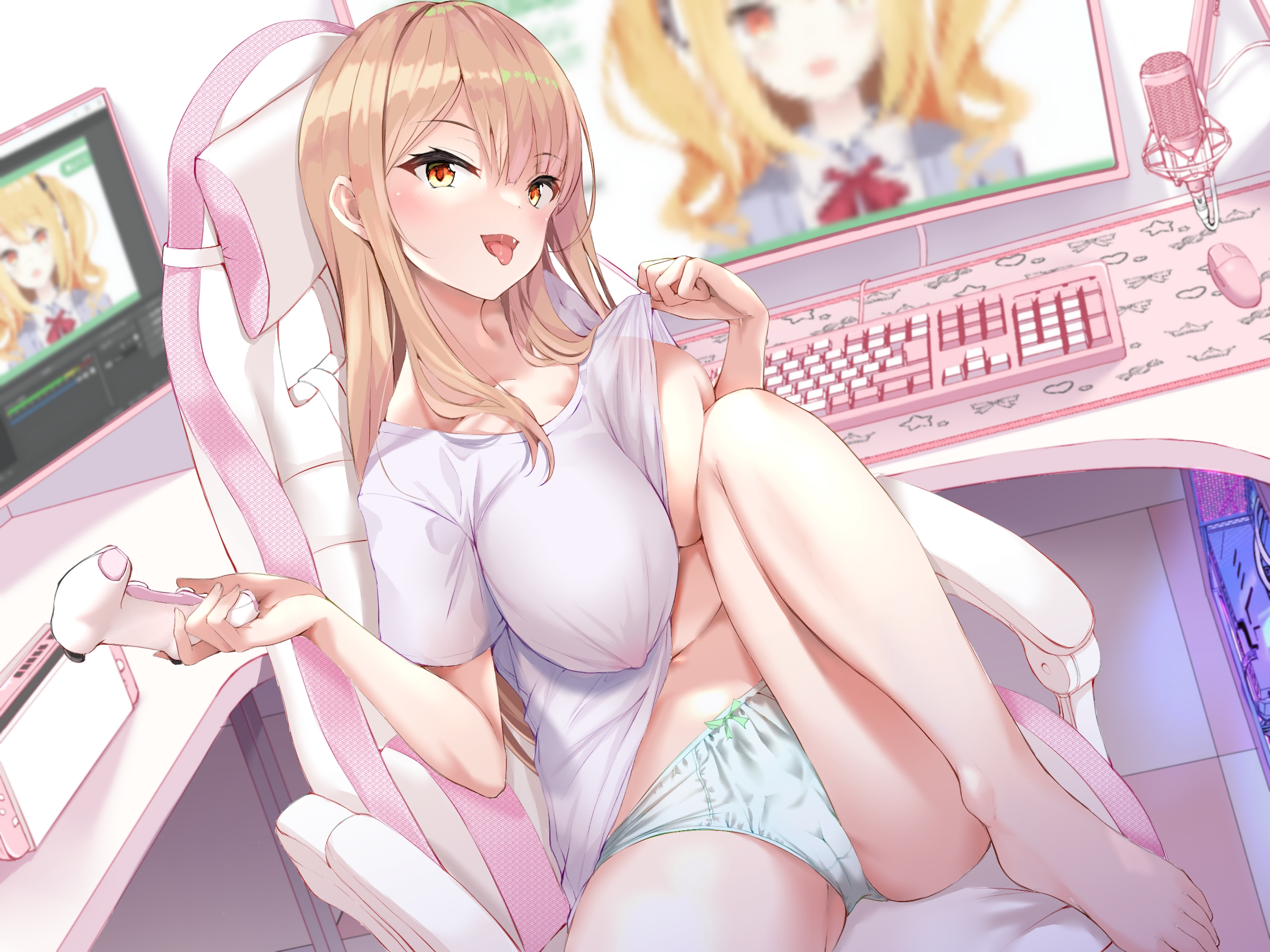 同人音声/天知遥Vの中身なカノジョさん-処女設定だけど彼氏います