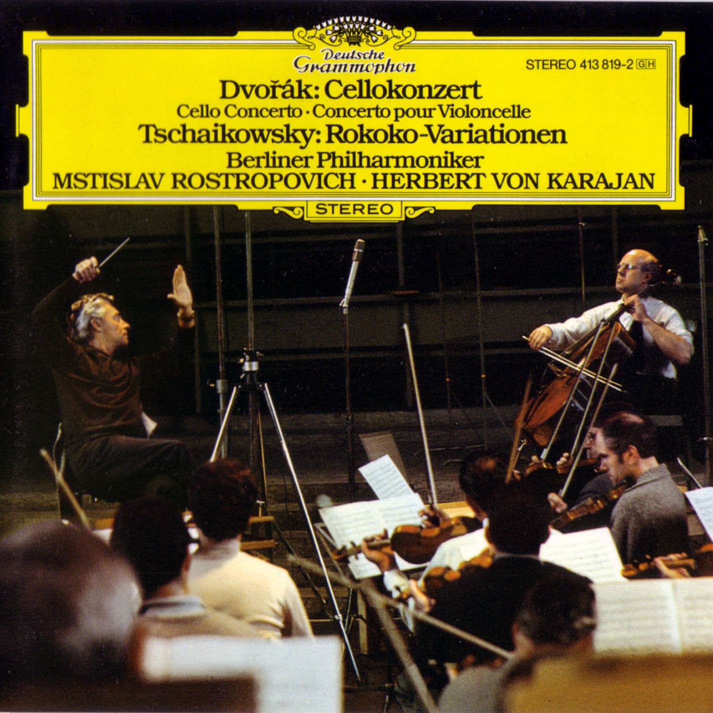 德沃夏克大提琴协奏曲柴可夫斯基洛可可主题变奏曲