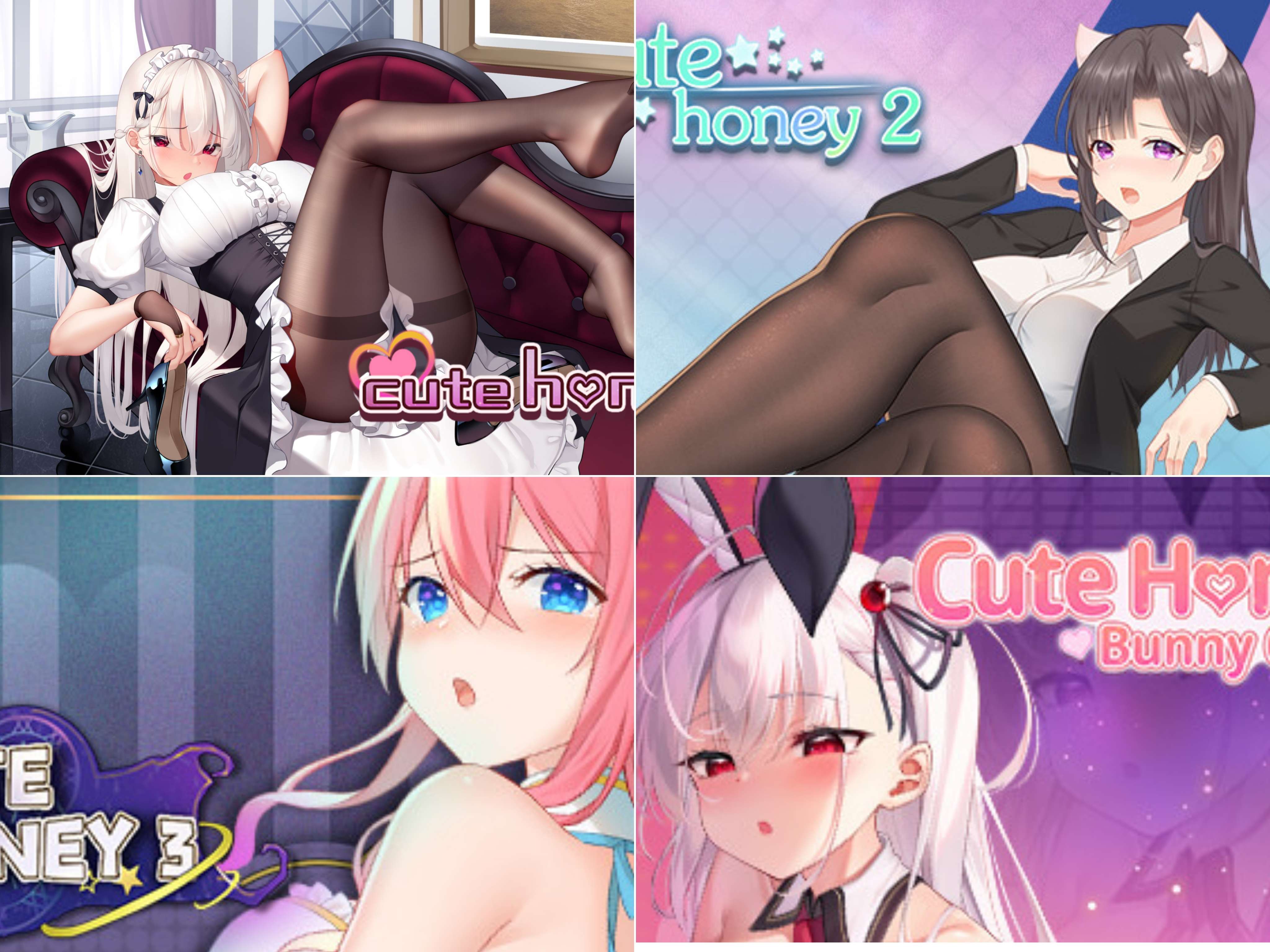 [Lovely Games Studios][SLG/官中/步兵/动态/合集]Cute Honey系列合集