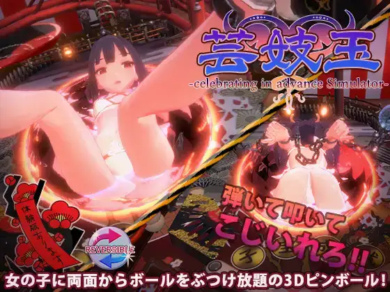 3D/全动态/PC芸妓玉人体弹珠调教