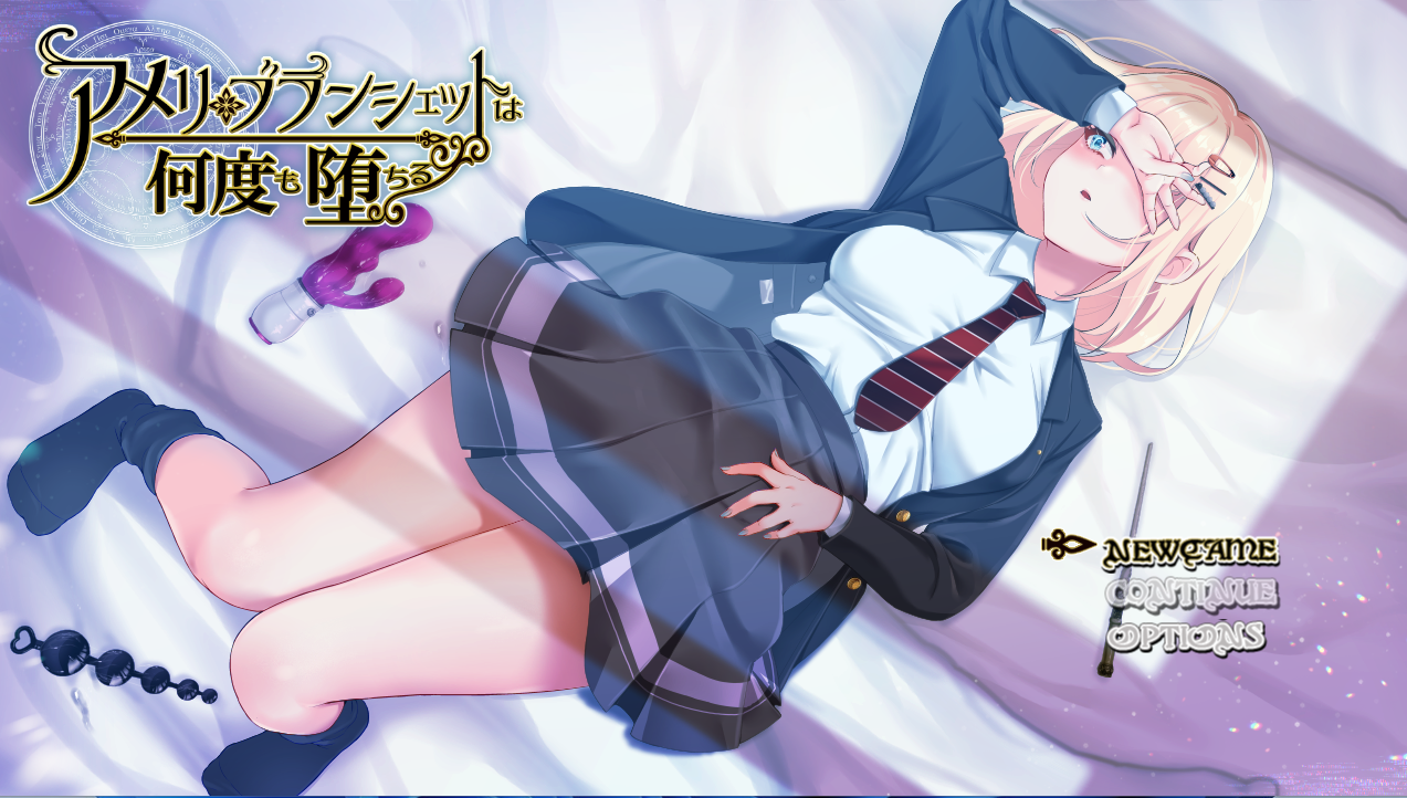 [PC/RPG/生肉/NTR]アメリ・ブランシェットは何度も堕ちる カレドニー魔法学院と繰り返す一週間 RJ01006672