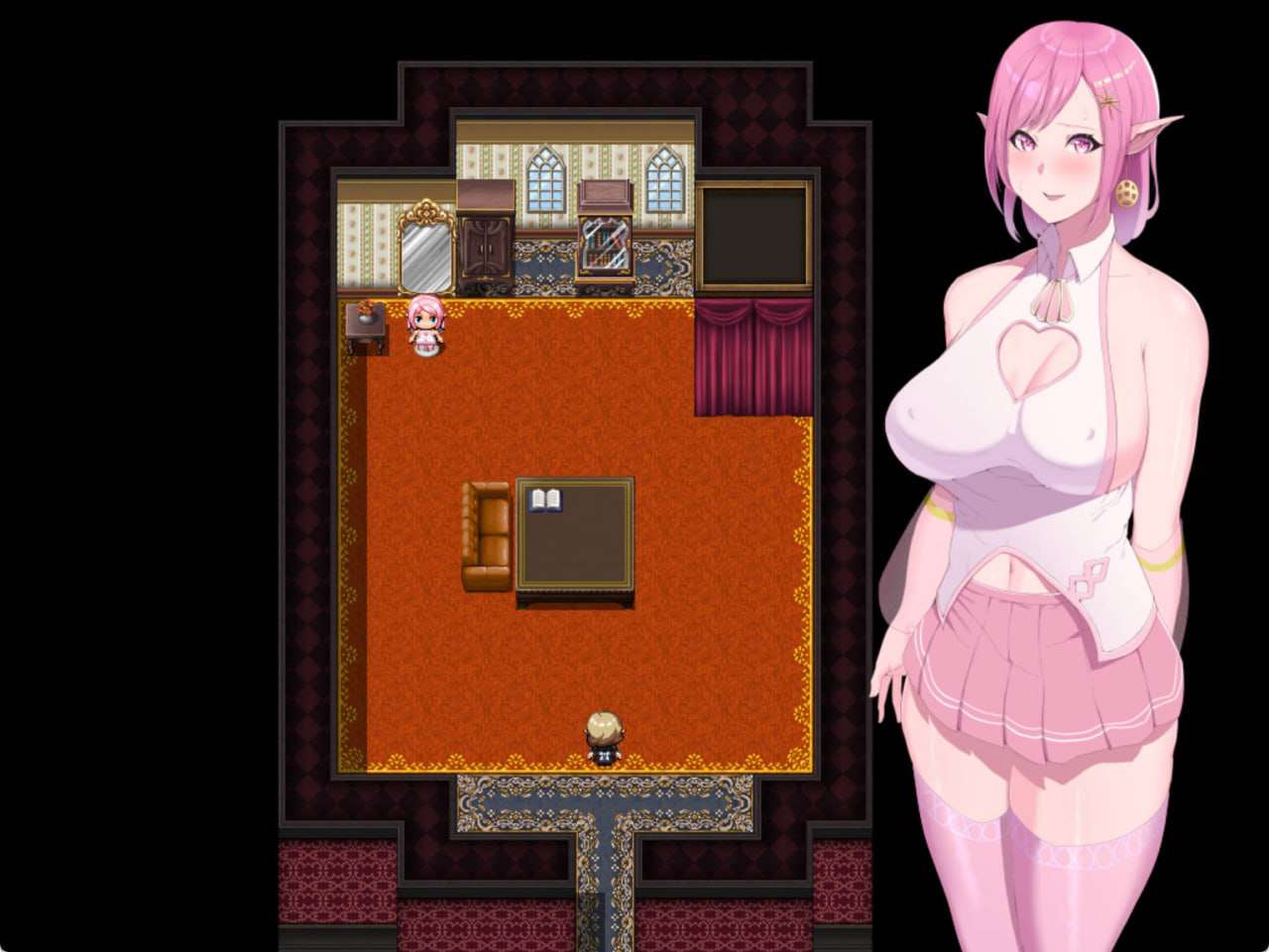 爆款RPG-NTR 中文动态 -穿越现代的女精灵遭遇H的RPG PC 3.44G