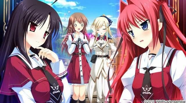 少女编织爱的画布