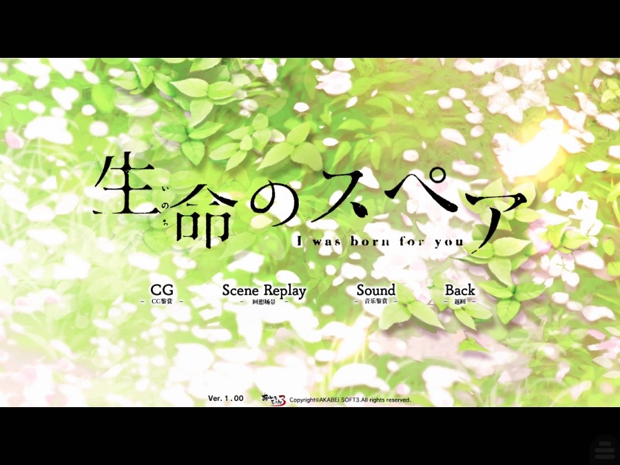 生命的备件汉化krkr