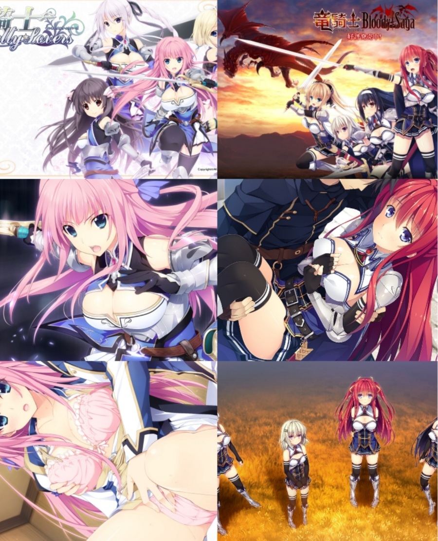 【骑士系列】合集1/2 *聖騎士 Melty☆Lovers*   *竜騎士 Bloody†Saga*