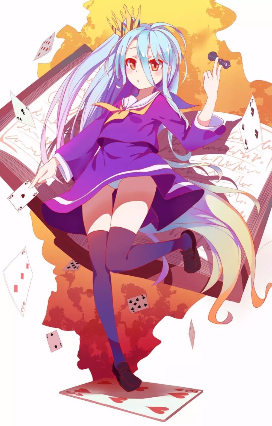【CG/杂图/黑白/全彩】No Game No Life! 游戏人生合集（2.67G）