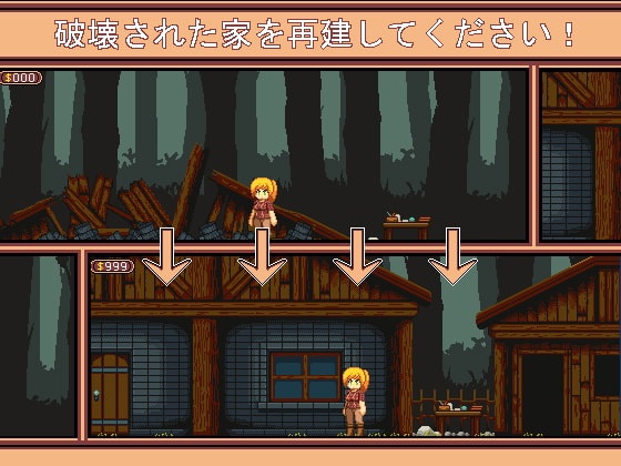 私の森の家