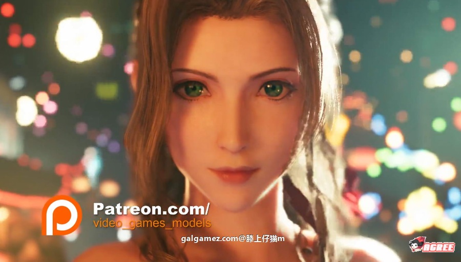 【3D极品/全动态】FF7重置：最美爱丽丝同人！HOT AERITH 专辑1080HD版[全步兵/2G]