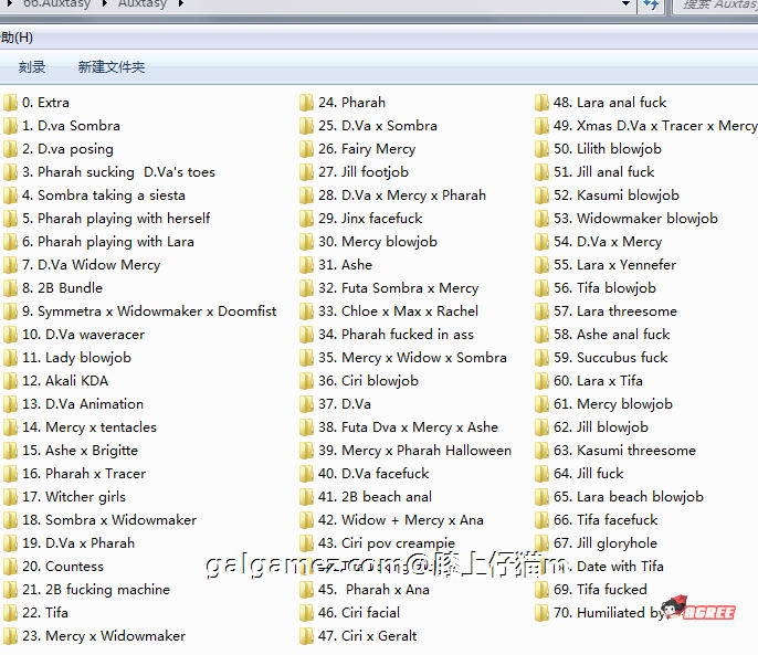 【3D同人/全动态】Auxtasy大师：4K超精致建模70部大合集+超长整合版[全步兵/5.6G]