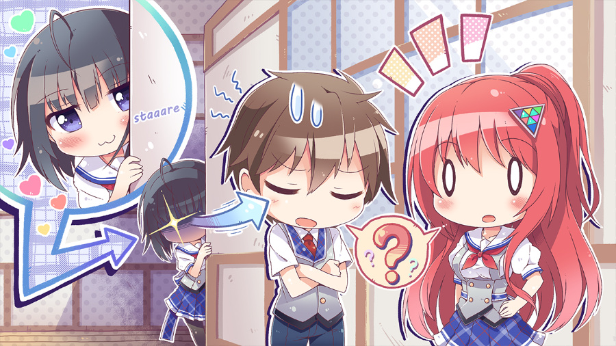 青春×好奇相伴的三角恋爱！汉化版+存档+CG包