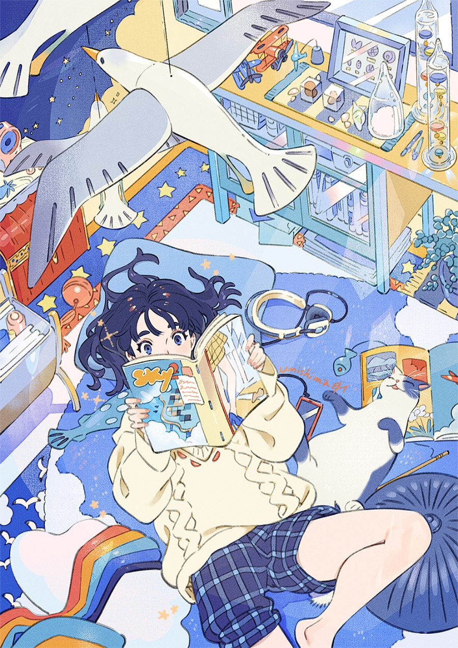 （全年龄/插画）设计感十足的插画向图集（60p）