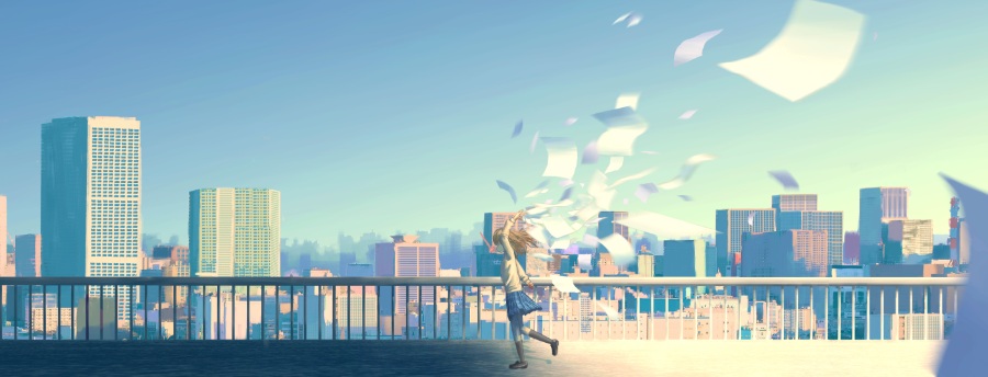 （全年龄？/色调感/壁纸）具有统一色调的插画画作