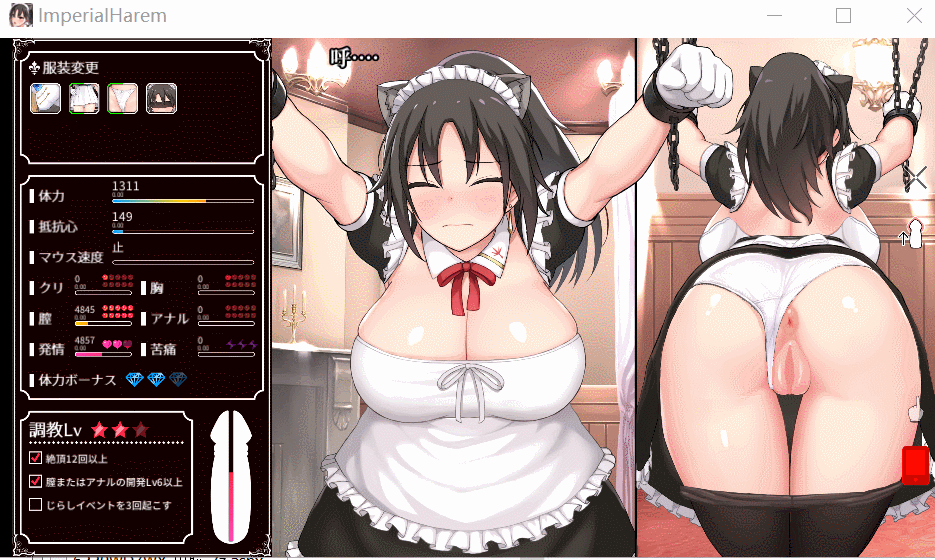 【互动SLG/中文/全动态】帝国后宫 Ver1.10 DL官方中文步兵版+自带全回想【新作/2.3G】