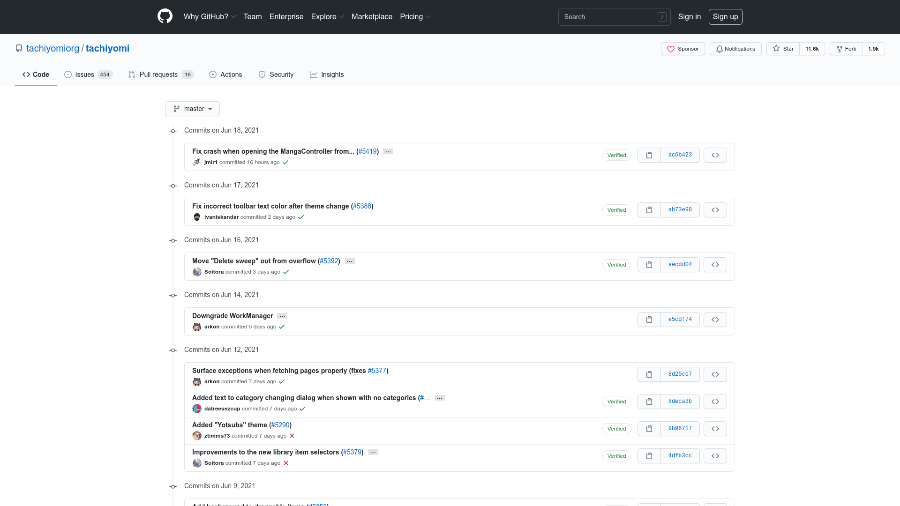 可能是Android上最优雅的（R18+全年龄）漫画软件—-Tachiyomi