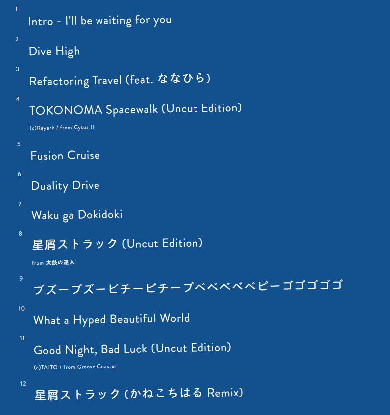 [t+pazolite] [CHS-0037] リファクタリング・トラベル -Refactoring Travel- (FLAC 44.1KHZ / 16bit / 375M)