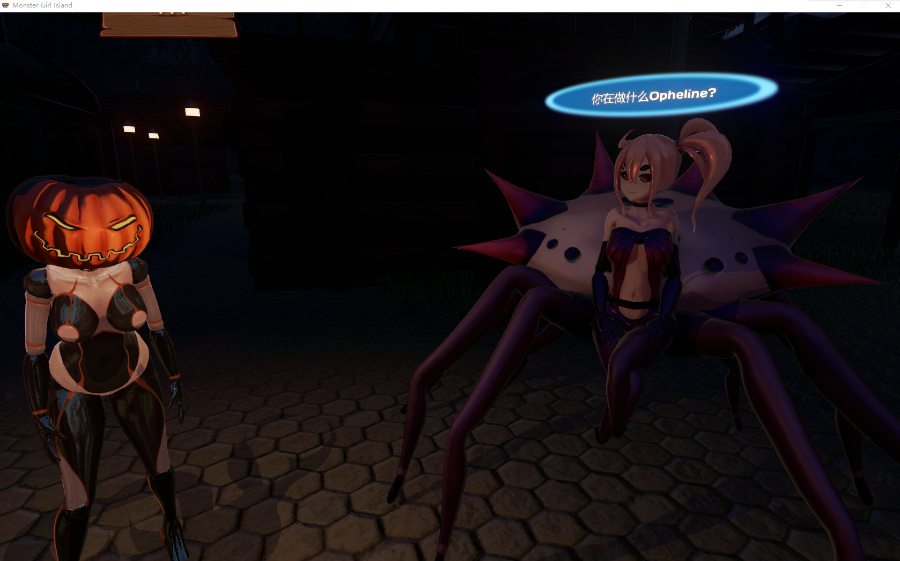 【3D互动/中文/全动态/2.56G】魔物娘岛屿 精翻汉化版+附带万圣节番外篇