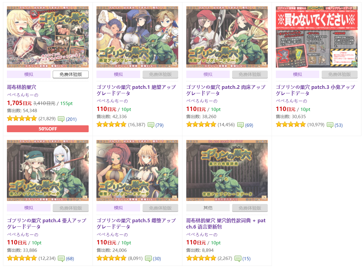 [SLG/官中/全DLC]哥布林巢穴[游戏本体+6个DLC+官方日文攻略+全cg存档][腾讯微云/onedrive/谷歌云盘5.25G]