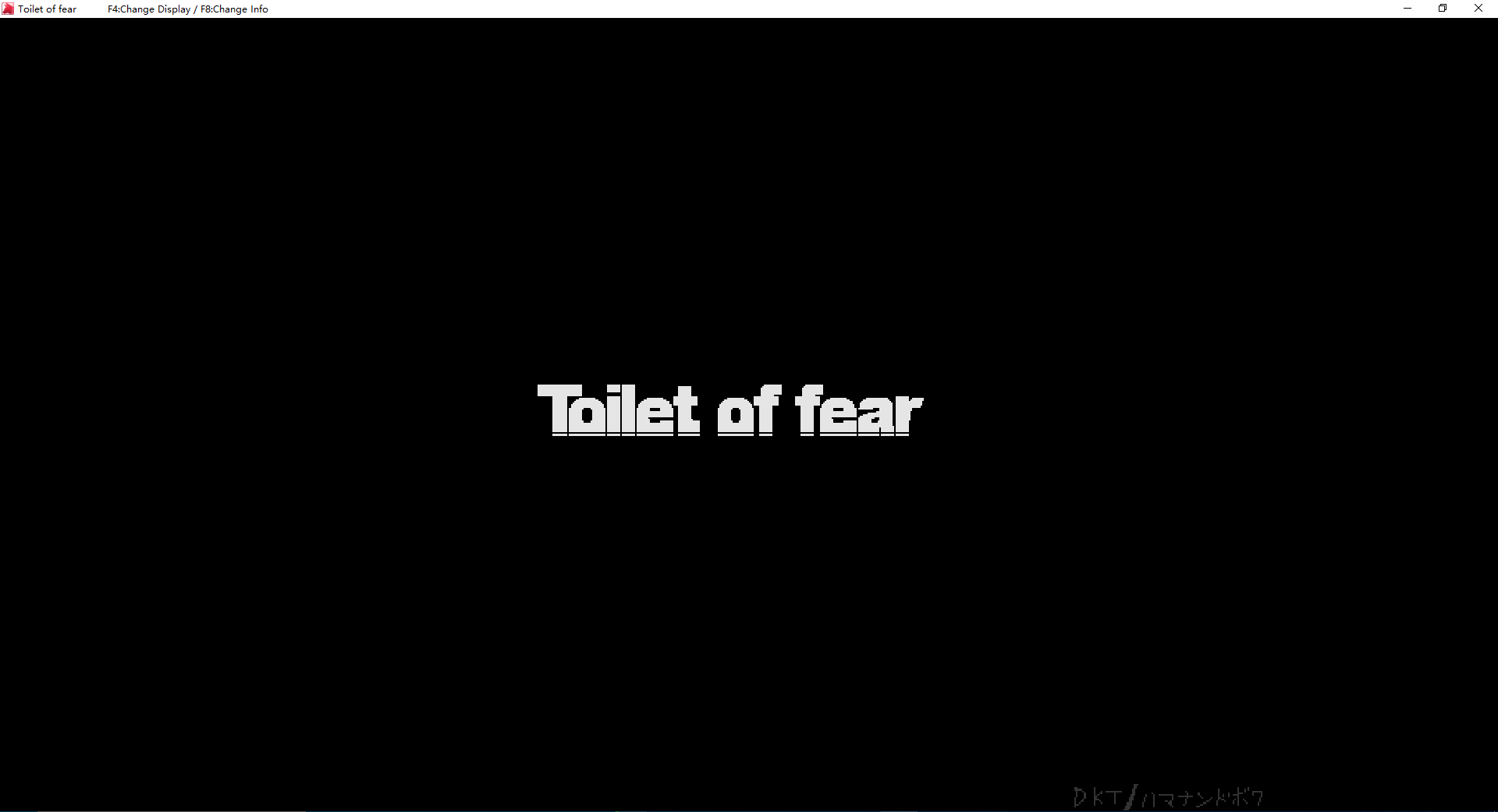 [PC/中文/微恐怖]Toilet of fear
