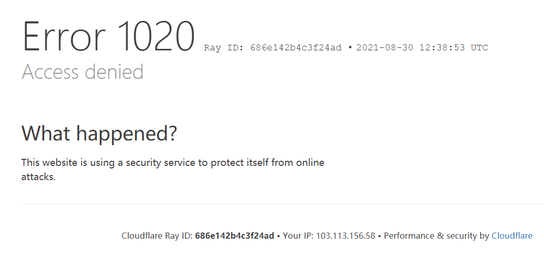 时不时进维咔会被墙，报错1020