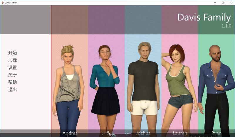 [欧美ADV/汉化] 戴维斯的家庭~The Davis Family Ver1.1.0 PC+安卓汉化版 [FM/百度/OD][1.2G]