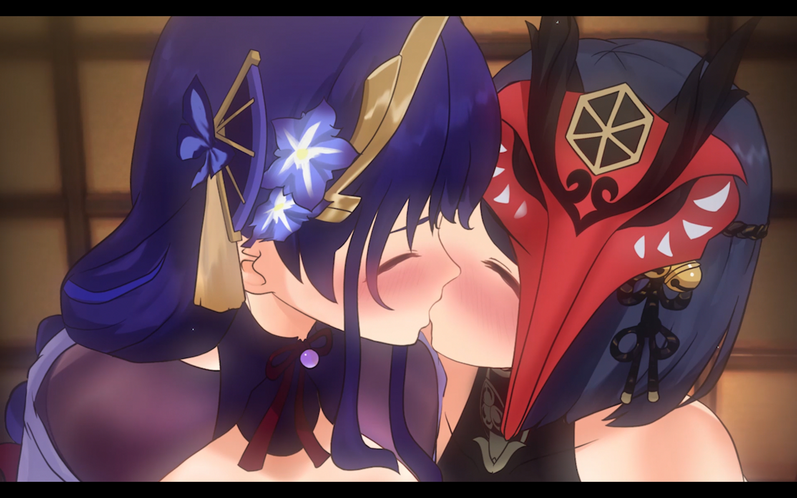 2D12月 未知大佬 原神同人 琴雷电将军九条裟罗