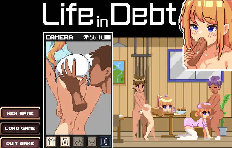 [沙盒SLG/抚摸触摸/像素动态] 负债生活/借金生活（Life In Debt）生肉版