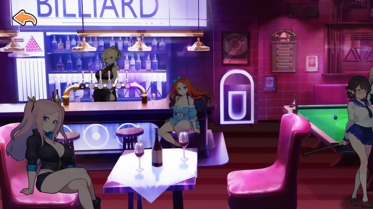 [亚洲风SLG/后宫/动态] 天使台球吧 Angel Club Steam官中步兵版