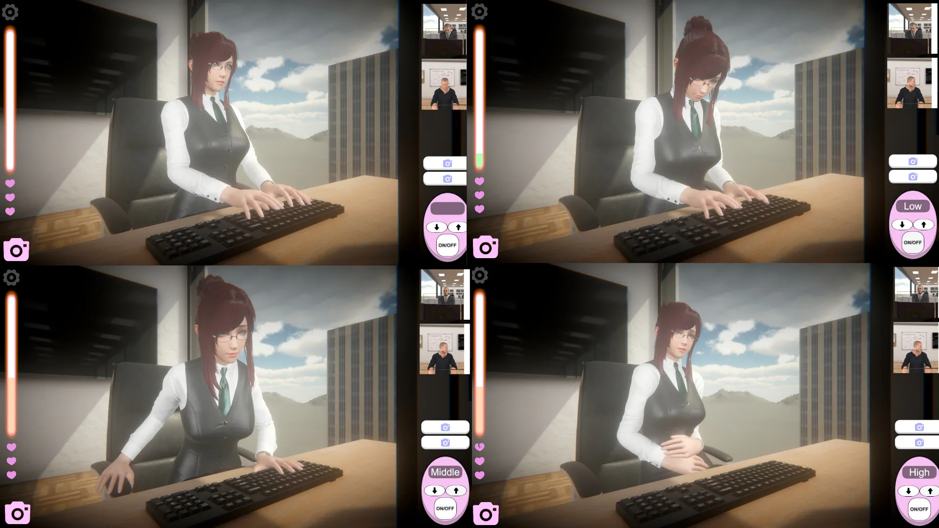 [日式SLG] 在工作中远程操控遥控振动器！！ 仕事中にリモコンバイブを遠隔操作!! 生肉版