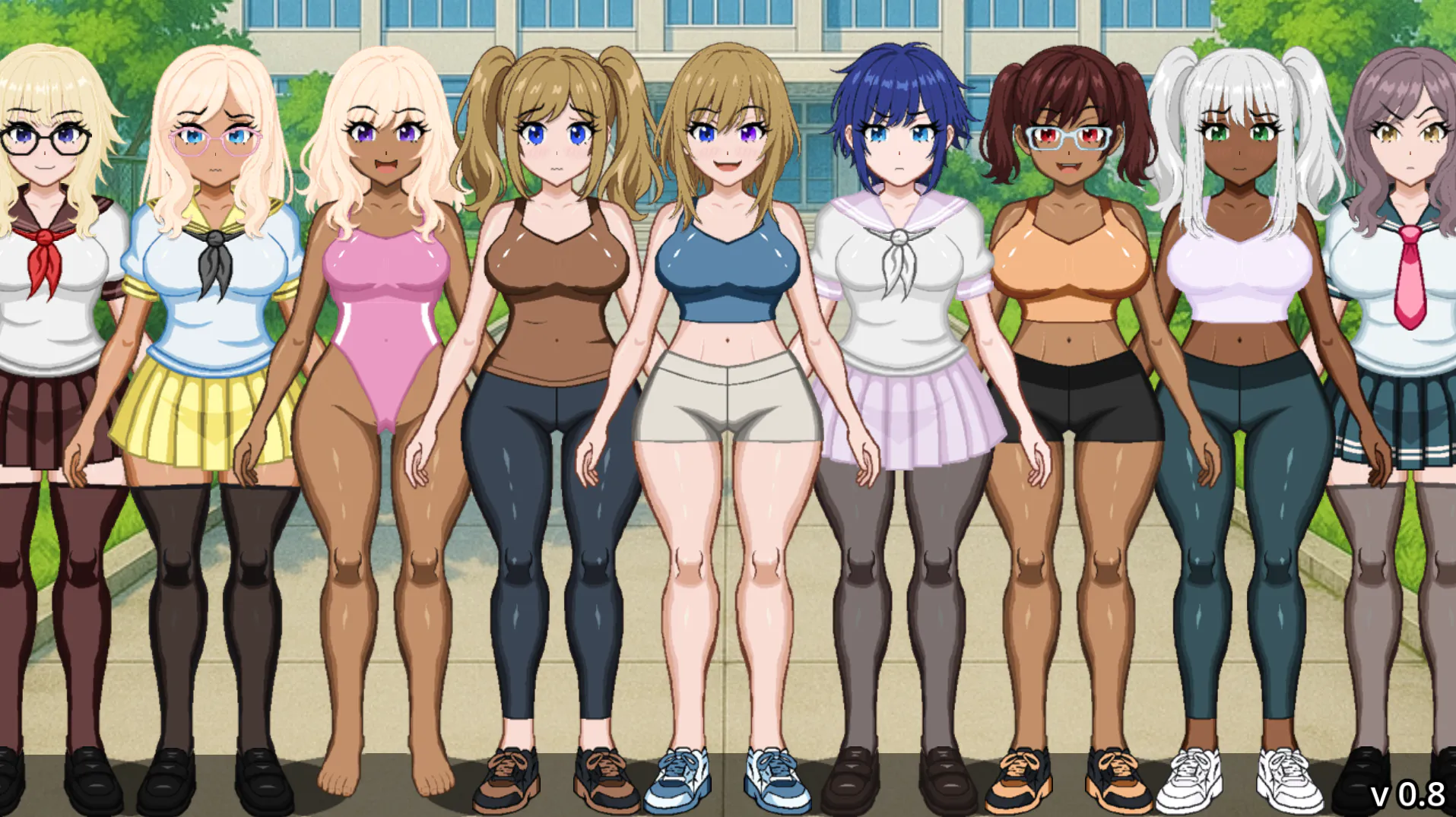 新作[像素SLG/触摸抚摸/凌辱] 停止大师：时间冻结访客 Stop Master The Time Freeze Visitor v1.0 生肉版 正式版