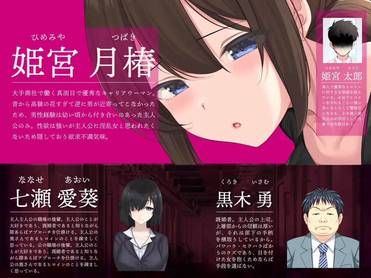 新汉化[互动RPG/NTR/人妻] 连续痴汉事件簿～妻子怀抱着真相～ 連続痴漢事件簿～妻は真相を孕む～ 内嵌AI汉化版+作弊码