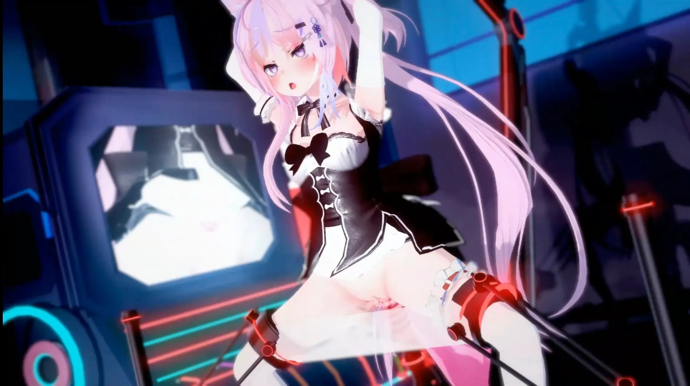 [iwara]小狐娘机械奸露出展示 原视频