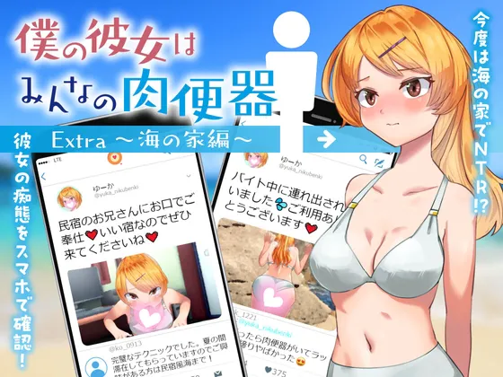 【探索RPG/被NTR】女友是大家的肉便器(僕の彼女はみんなの肉便器 Extra ~海の家編~)V1.0 内置AI汉化【PC+安卓