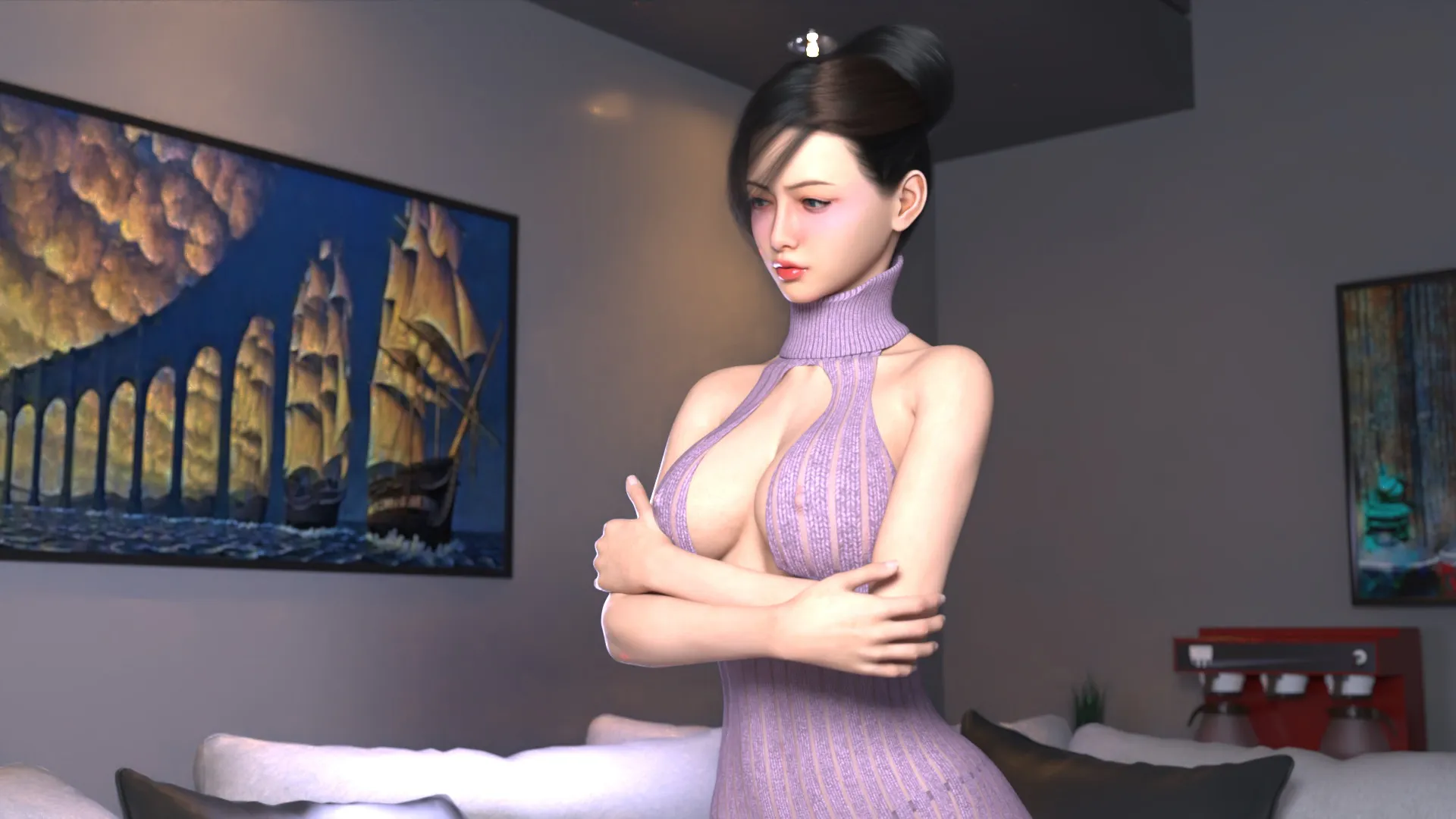 [亚洲风SLG/特工腐败/后宫]北极光：起源 Northern Lights: The Beginning v0.4 汉化赞助版[PC+安卓/8.10G/迅雷/度盘]