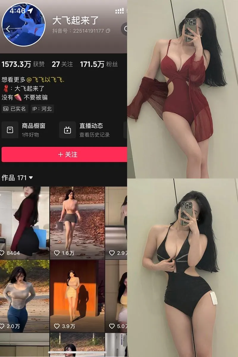 171万粉博主大飞起来了(飞飞以飞飞) – 微密圈写真&视频合集[持续更新中]