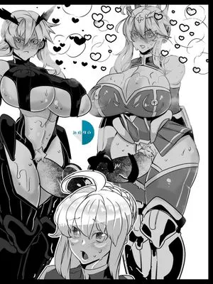 アルトリアがアルトリアを犯すふたなりレズセックス (Fate/Grand Order) [中国翻訳]