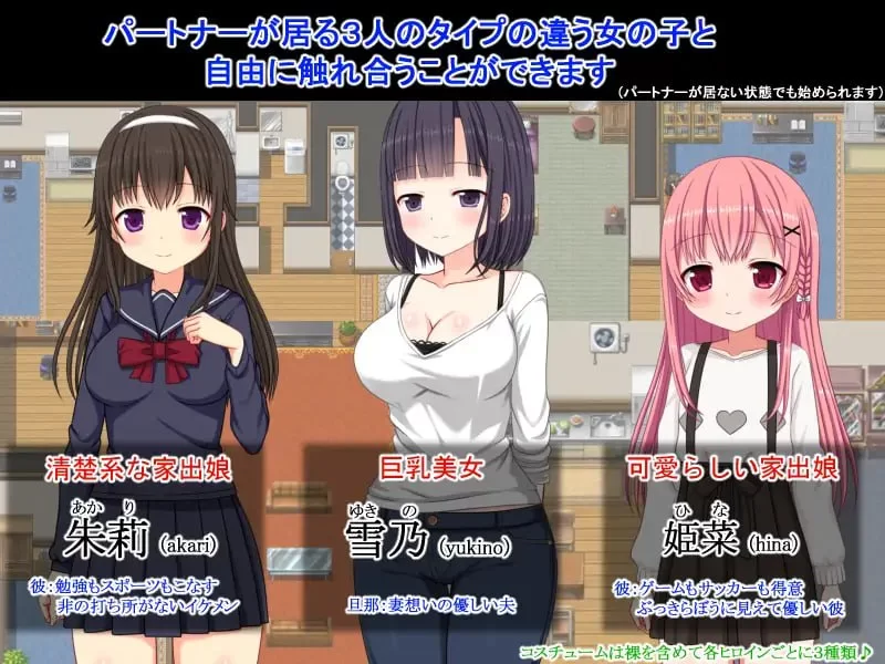 NTR荘～パートナーが居る方歓迎します～【PC】 [1+483 MB][百度盘] 