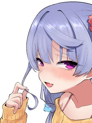 因为长大了不能在哥哥面前坦率的顽皮女孩