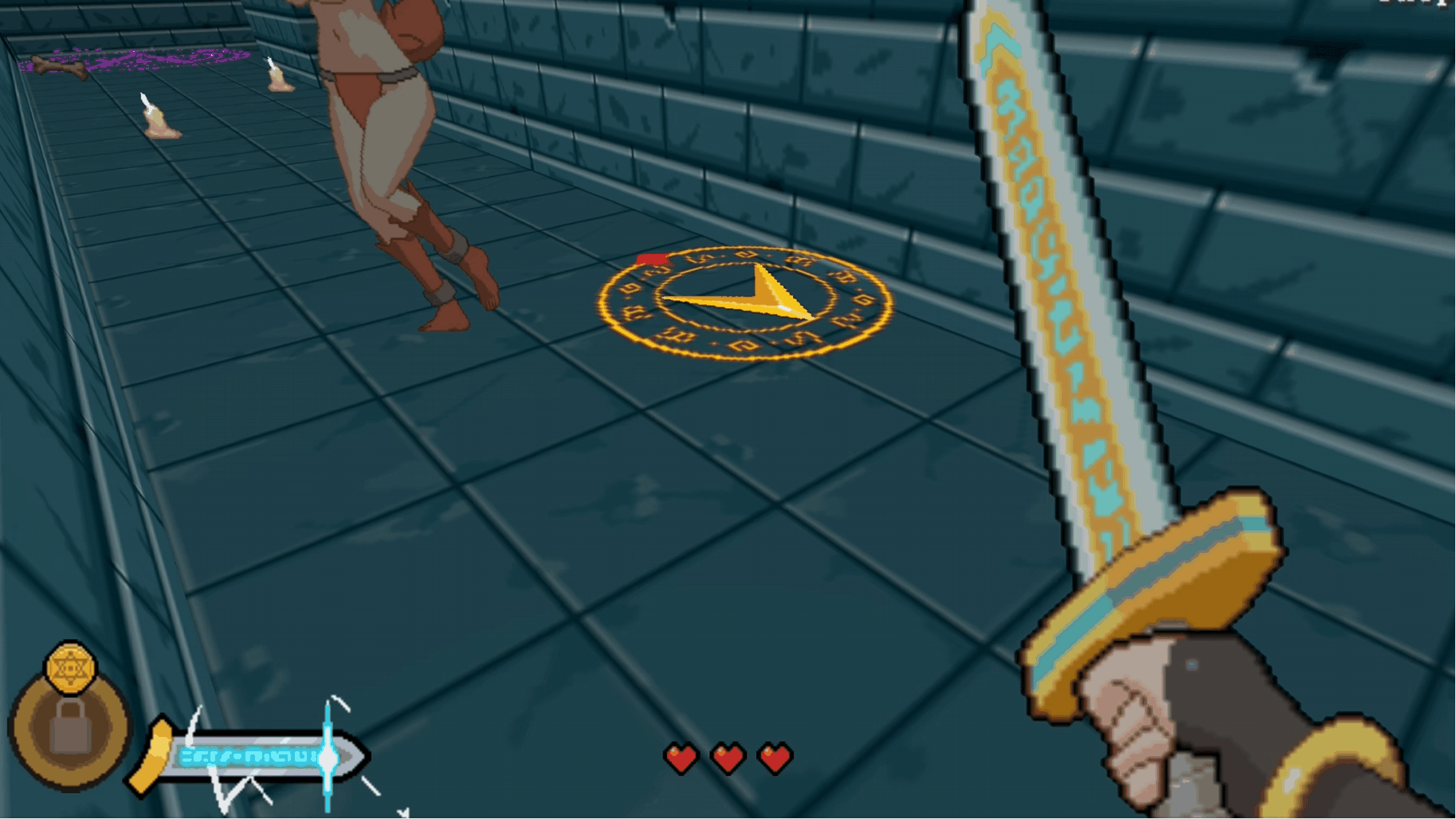 纳卡拉 Nakara [H版黑暗欺骗] v1.0【PC/神级ACT/3D/第一人称/迷宫/魔物/冒险/战斗/逃脱/反向/像素/动态/英文】附存档