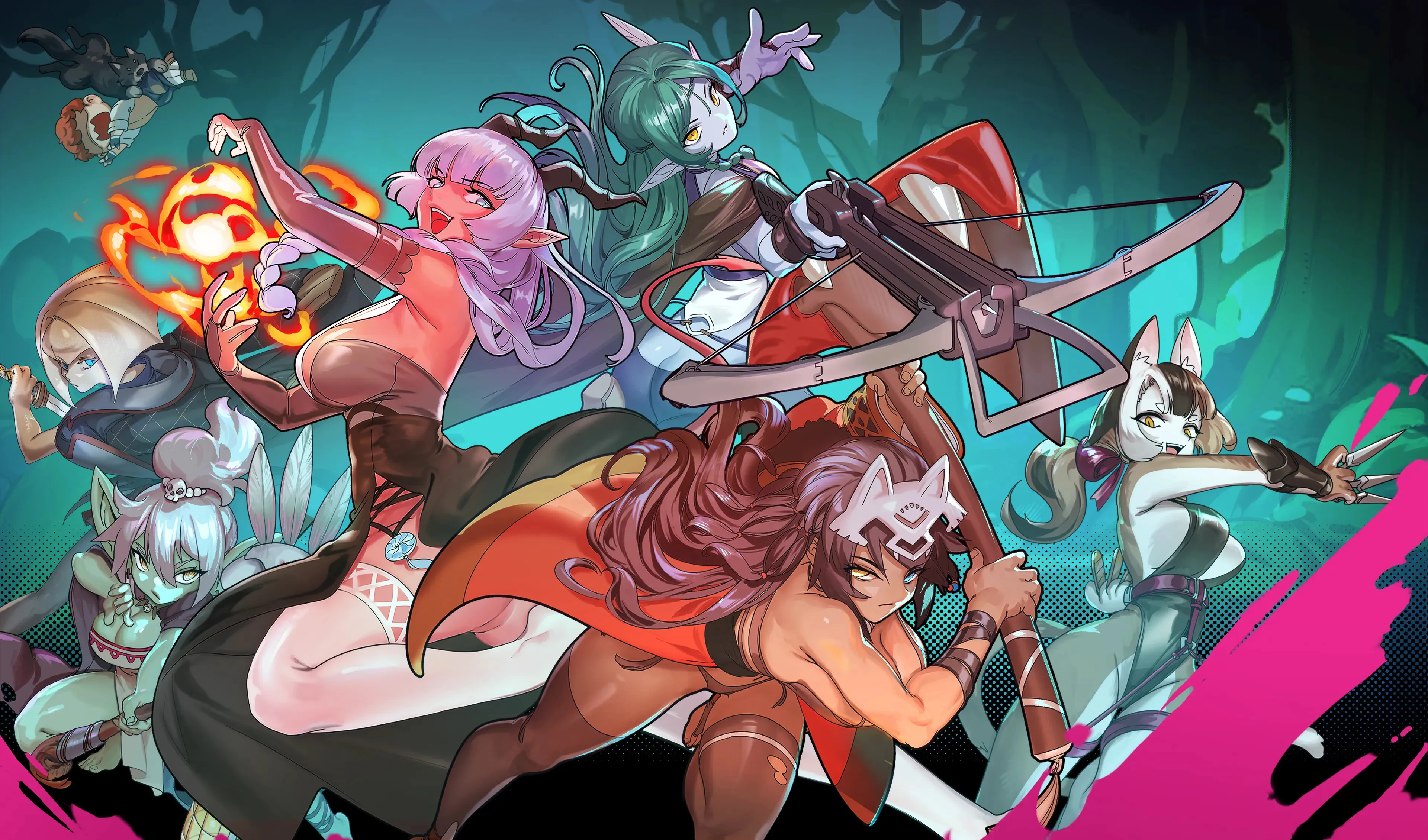 【动作RPG/魔物娘/阿黑颜】外族娘！请好好保护我吧！Stranger Maidens Please Protect Me! 官中步兵版【PC/1.26G】