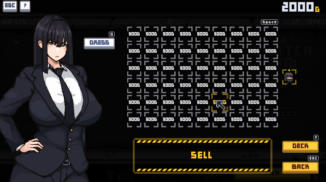 新作[卡牌ACT/色情] 地狱之门玲子 Helllgate Reiko レイコと地獄の扉 Demo v0.6.8 官中版