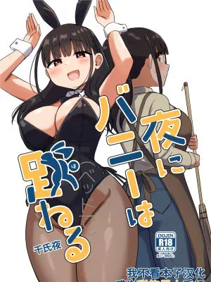 夜にバニーは（ベッドで）跳ねる