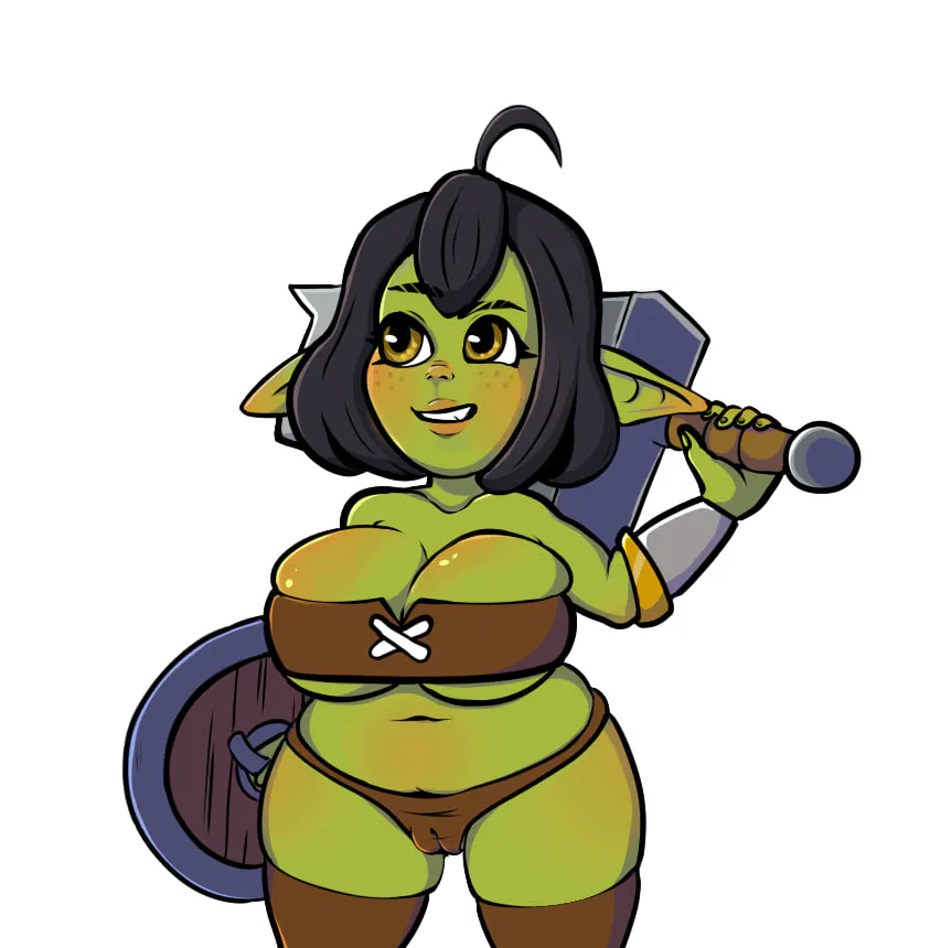 [SLG英文PC MAC]哥布林“骑士”加鲁鲁  Goblin “Gnight” Garuru v0.3 Beta [FM/BD 1.2G]