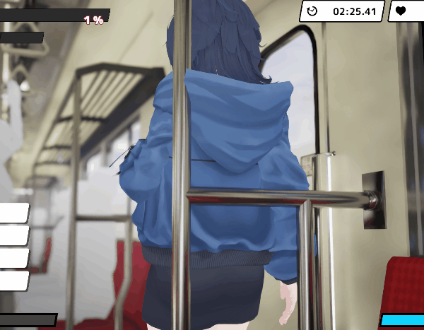 [3D/SLG/巨乳/阿黑颜] 3D痴汉体验 摸摸摸大狂欢！生肉版