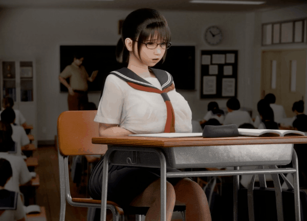 [日式3D/触摸抚摸/动态] 耻辱连锁 恥辱連鎖 生肉版