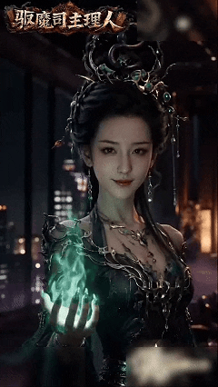 AI 真人短剧——《驱魔师主理人》第1~2合集